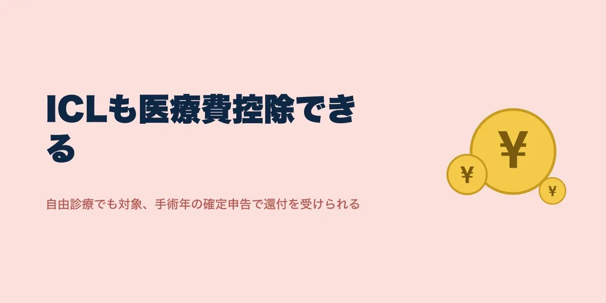 ICL医療費控除をe-Taxで申請する方法と還付額の目安